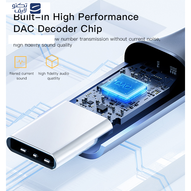 کابل تبدیل USB-C به AUX یسیدو مدل YAU-36 طول 1 متر کابل تبدیل USB-C به AUX یسیدو مدل YAU-36 طول 1 متر