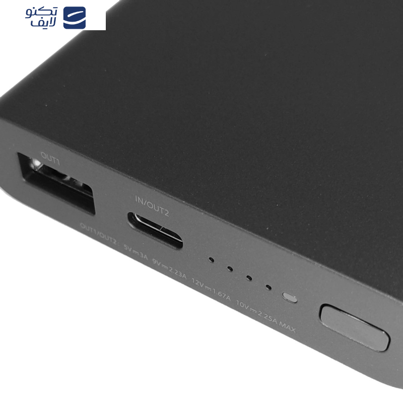 پاوربانک وایرلس شیائومی مدل WPB15PDZM ظرفیت 10000 میلی آمپر ساعت  پاوربانک وایرلس شیائومی مدل WPB15PDZM ظرفیت 10000 میلی آمپر ساعت