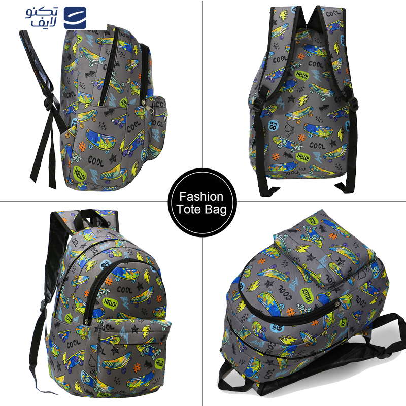 کوله پشتی پسرانه توریث مدل DD-150003 کوله پشتی پسرانه توریث مدل DD-150003