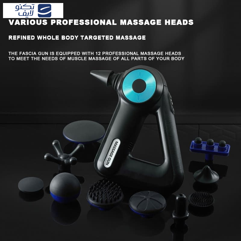 ماساژور برقی مدل GUN 12 IN 1 ماساژور برقی مدل GUN 12 IN 1