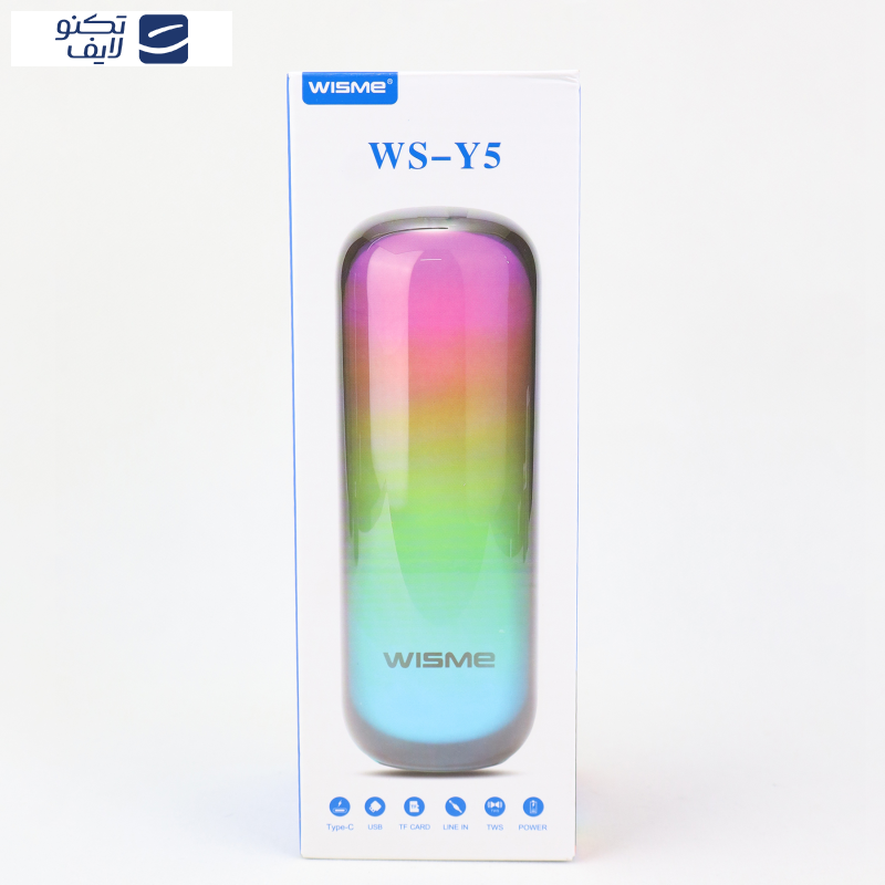 اسپیکر بلوتوثی قابل حمل ویسمی مدل WS-Y5 اسپیکر بلوتوثی قابل حمل ویسمی مدل WS-Y5