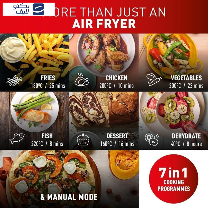 سرخ کن بدون روغن تفال مدل EY901N40 سرخ کن بدون روغن تفال مدل EY901N40