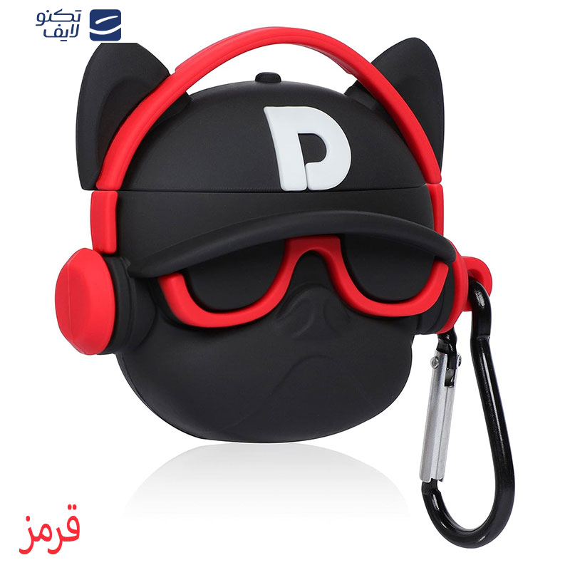 کاور مسیر مدل Bulldog Character Silicone مناسب برای کیس اپل ایرپاد 4 به همراه آویز کاور مسیر مدل Bulldog Character Silicone مناسب برای کیس اپل ایرپاد 4 به همراه آویز