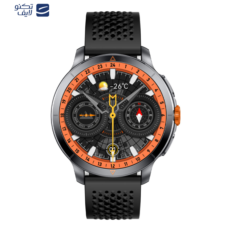 ساعت هوشمند گلوریمی مدل GX RACE مناسب برای ورزش، کنترل سطح اکسیژن خون، شمارش ضربان قلب، پایش وضعیت خواب