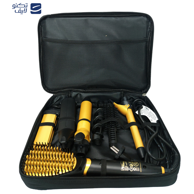 برس حرارتی و حالت دهنده مو چند کاره پروویو مدل pw-4122 برس حرارتی و حالت دهنده مو چند کاره پروویو مدل pw-4122