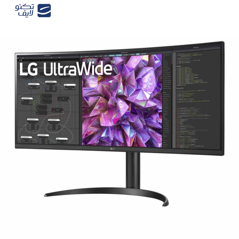 مانیتور خمیده ال جی مدل 34WQ75C-B سایز 34 اینچ مانیتور خمیده ال جی مدل 34WQ75C-B سایز 34 اینچ