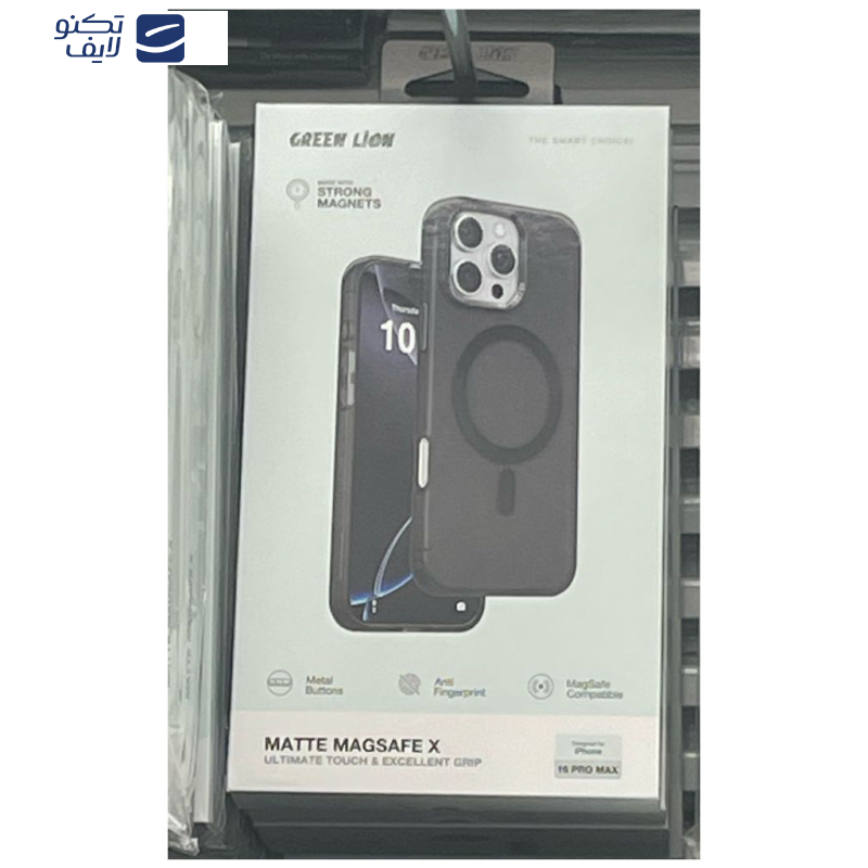 کاور گرین لاین مدل matt magsafe x مناسب برای گوشی موبایل اپل iphone 16 pro max کاور گرین لاین مدل matt magsafe x مناسب برای گوشی موبایل اپل iphone 16 pro max