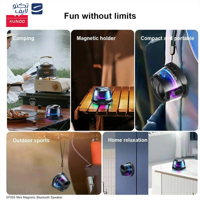 اسپیکر بلوتوثی قابل حمل ژاند مدل SP005 اسپیکر بلوتوثی قابل حمل ژاند مدل SP005