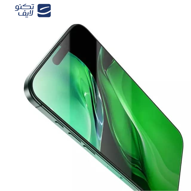 محافظ صفحه نمایش گرین لاین مدل 3D Silicone Plus مناسب برای گوشی موبایل اپل iPhone 16 Pro   محافظ صفحه نمایش گرین لاین مدل 3D Silicone Plus مناسب برای گوشی موبایل اپل iPhone 16 Pro