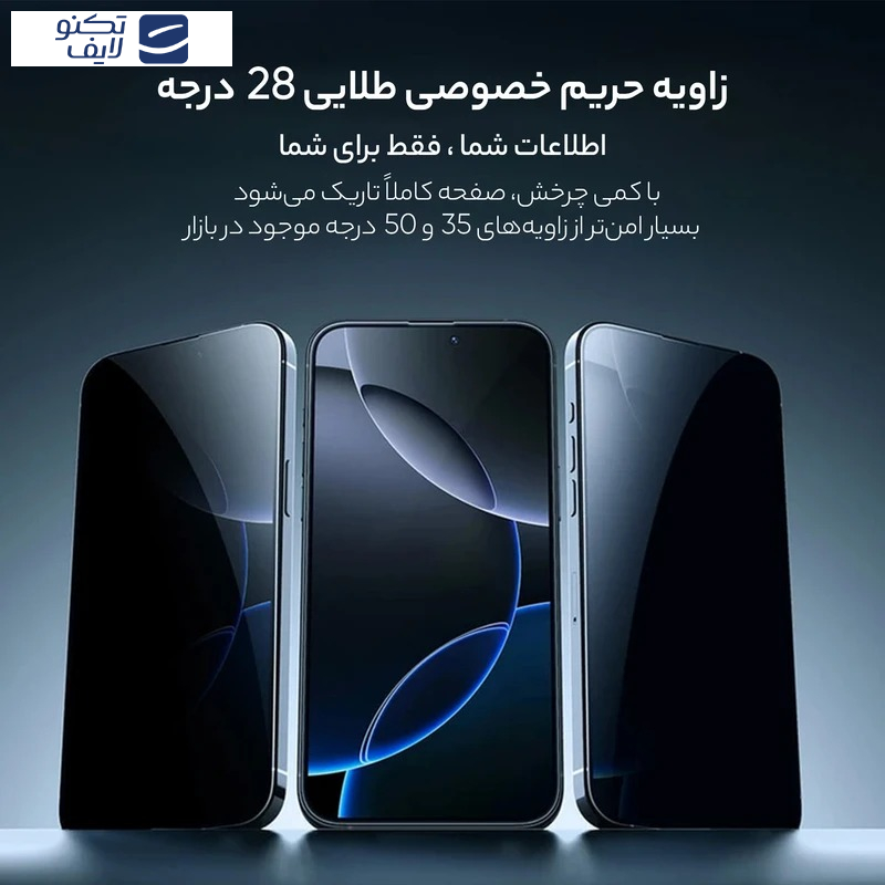 محافظ حریم شخصی صفحه نمایش گرین لاین مدل 3D Silicon Plus مناسب برای گوشی موبایل اپل iPhone 15 Pro محافظ حریم شخصی صفحه نمایش گرین لاین مدل 3D Silicon Plus مناسب برای گوشی موبایل اپل iPhone 15 Pro
