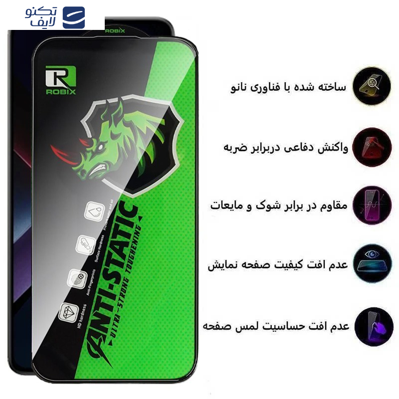 محافظ صفحه نمایش اپیکوی مدل Rhino Robix مناسب برای گوشی موبایل شیائومی Poco X7 Pro /X6 Pro / Redmi Note 14 /Turbo 4 محافظ صفحه نمایش اپیکوی مدل Rhino Robix مناسب برای گوشی موبایل شیائومی Poco X7 Pro /X6 Pro / Redmi Note 14 /Turbo 4