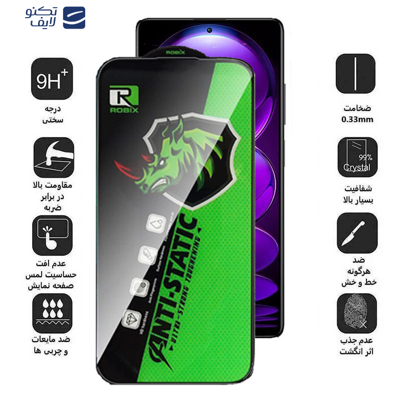محافظ صفحه نمایش اپیکوی مدل Rhino Robix مناسب برای گوشی موبایل شیائومی Redmi Note 12 Explorer/Note 12 Discovery/Note 12 Pro Speed/Note 12R Pro/Note 12 Turbo محافظ صفحه نمایش اپیکوی مدل Rhino Robix مناسب برای گوشی موبایل شیائومی Redmi Note 12 Explorer/Note 12 Discovery/Note 12 Pro Speed/Note 12R Pro/Note 12 Turbo