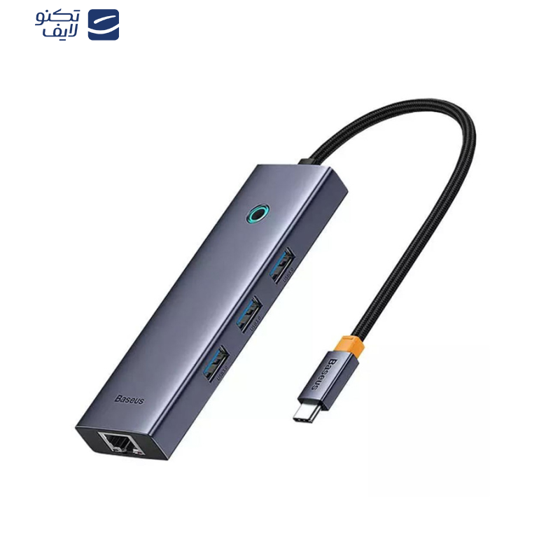 هاب 4 پورت USB-C بیسوس مدل B0005280A813 هاب 4 پورت USB-C بیسوس مدل B0005280A813