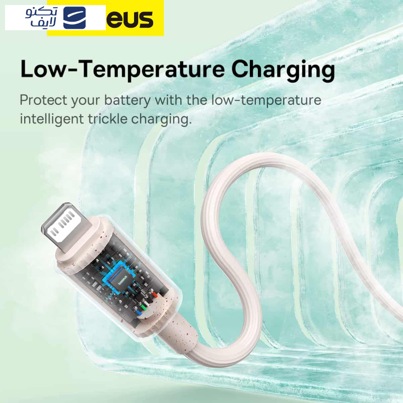 کابل تبدیل USB-C به لایتنینگ بیسوس مدل Habitat Series 20W PD طول 2 متر کابل تبدیل USB-C به لایتنینگ بیسوس مدل Habitat Series 20W PD طول 2 متر