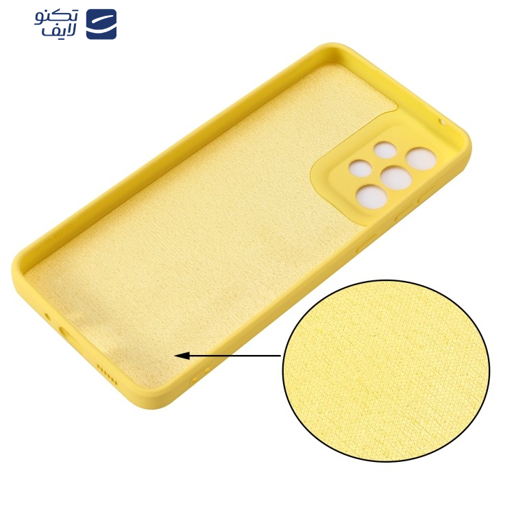 کاور مدل سیلیکونی مناسب برای گوشی موبایل سامسونگ Galaxy A53 کاور مدل سیلیکونی مناسب برای گوشی موبایل سامسونگ Galaxy A53