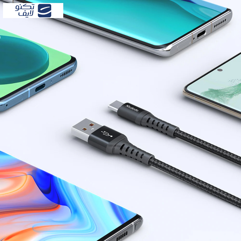 کابل تبدیل USB به USB-C مک دودو مدل CA-2270 طول 0.2 متر  کابل تبدیل USB به USB-C مک دودو مدل CA-2270 طول 0.2 متر