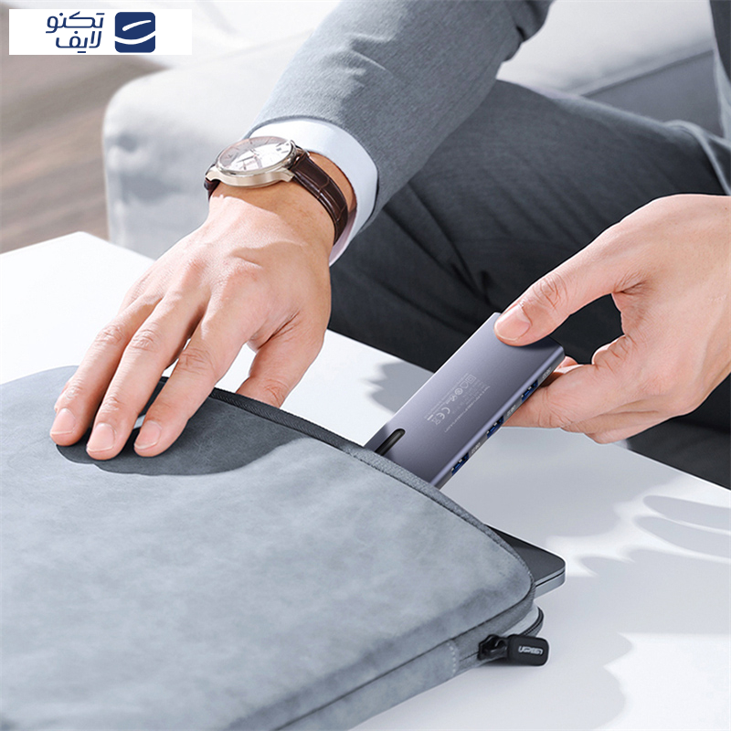 هاب 6 پورت USB-C الدنیو مدل DS-16U هاب 6 پورت USB-C الدنیو مدل DS-16U