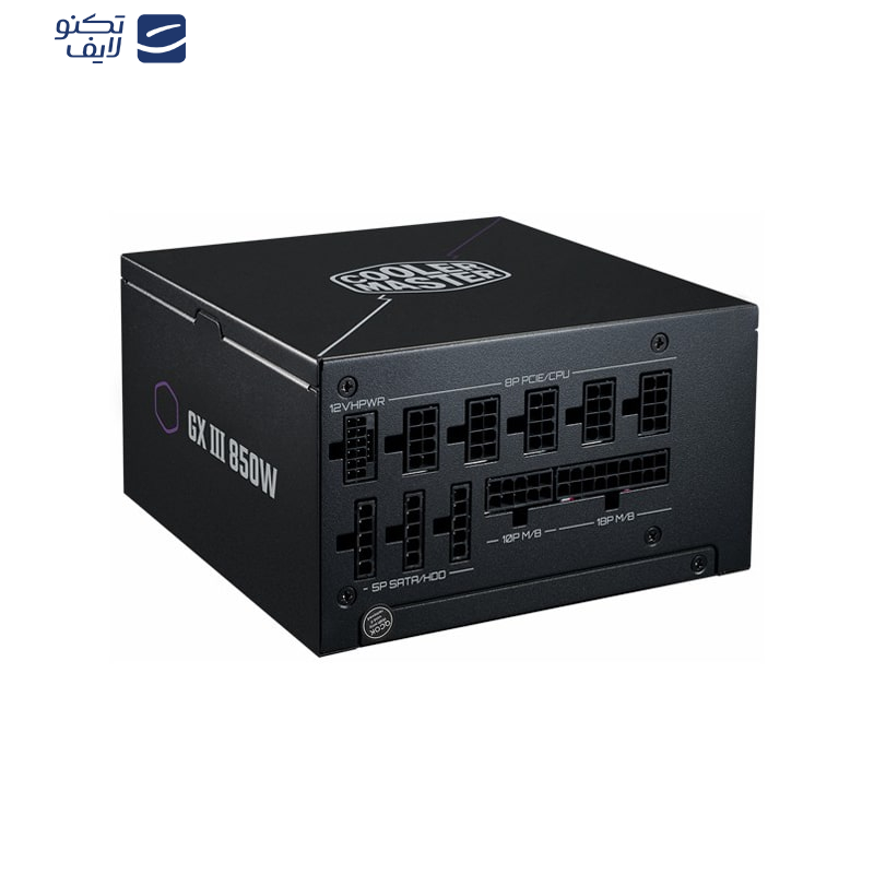منبع تغذیه کامپیوتر کولر مستر مدل GX III GOLD 850 منبع تغذیه کامپیوتر کولر مستر مدل GX III GOLD 850
