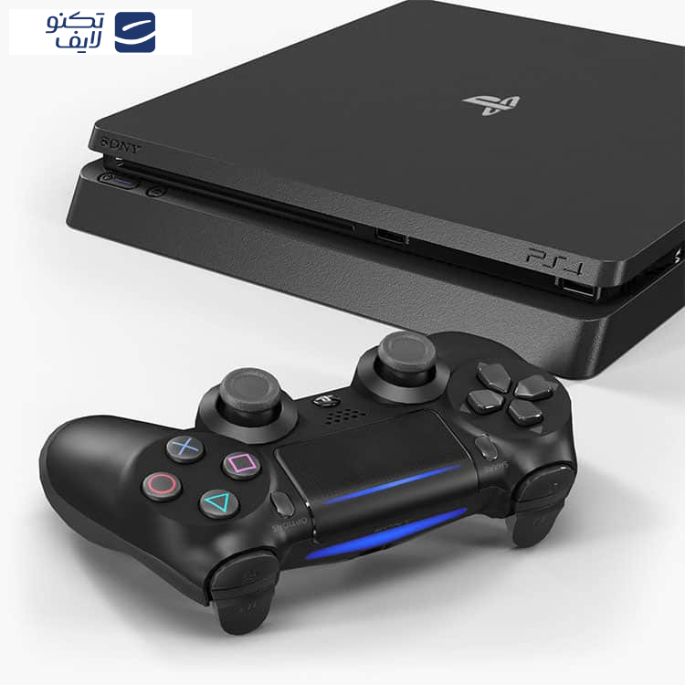 کنسول بازی سونی مدل Playstation 4 Slim کد Region 2 CUH-2200A ظرفیت 500 گیگابایت به همراه دسته اضافه کنسول بازی سونی مدل Playstation 4 Slim کد Region 2 CUH-2200A ظرفیت 500 گیگابایت به همراه دسته اضافه