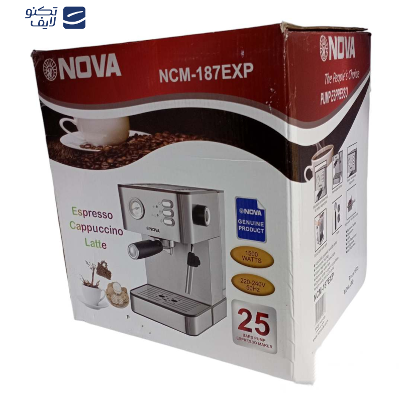 اسپرسو ساز نوا مدل 25 بار کد 187