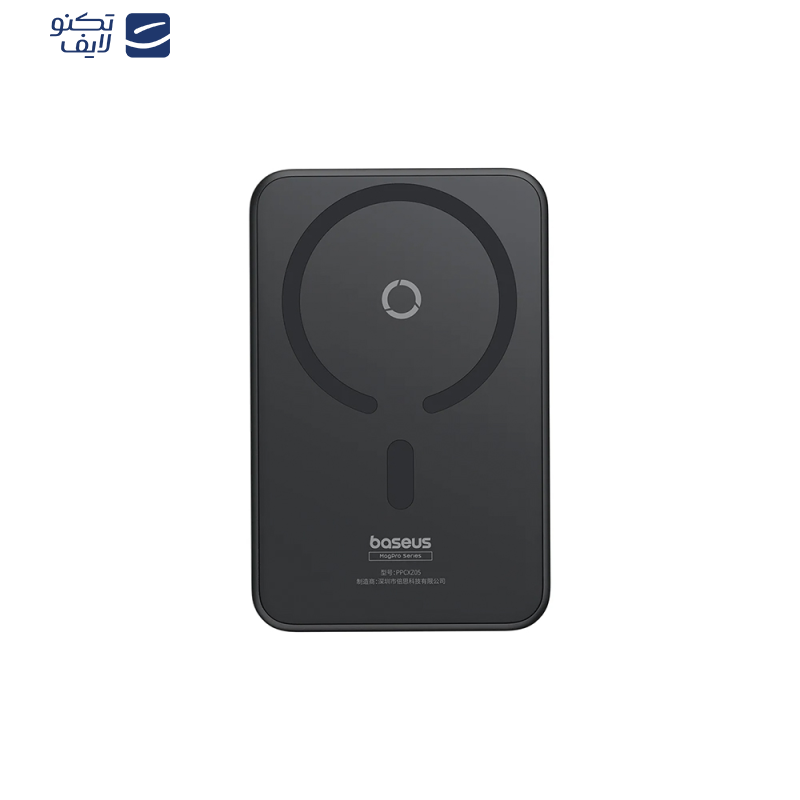 پاوربانک بیسوس مدل MagPro Magnetic Bracket 20w با ظرفیت 5000 میلی آمپر ساعت پاوربانک بیسوس مدل MagPro Magnetic Bracket 20w با ظرفیت 5000 میلی آمپر ساعت