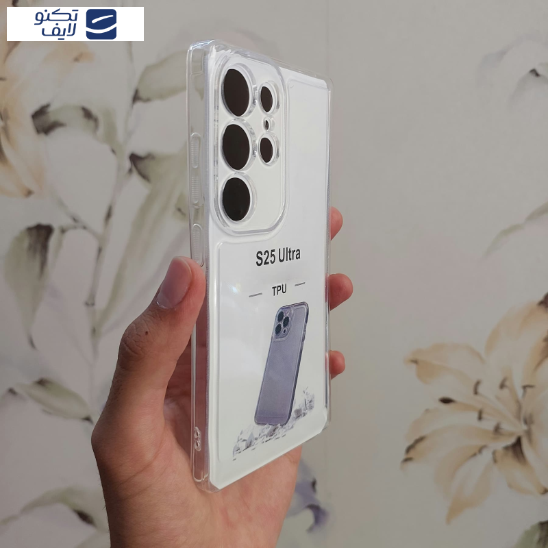 کاور زیفرند مدل ژله ای محافظ لنز دار مناسب برای گوشی سامسونگ Galaxy S25 Ultra کاور زیفرند مدل ژله ای محافظ لنز دار مناسب برای گوشی سامسونگ Galaxy S25 Ultra