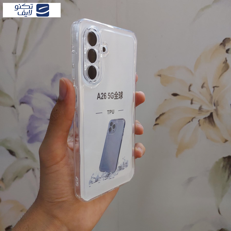 کاور زیفرند مدل ژله ای محافظ لنز مناسب برای گوشی سامسونگ Galaxy A26 کاور زیفرند مدل ژله ای محافظ لنز مناسب برای گوشی سامسونگ Galaxy A26