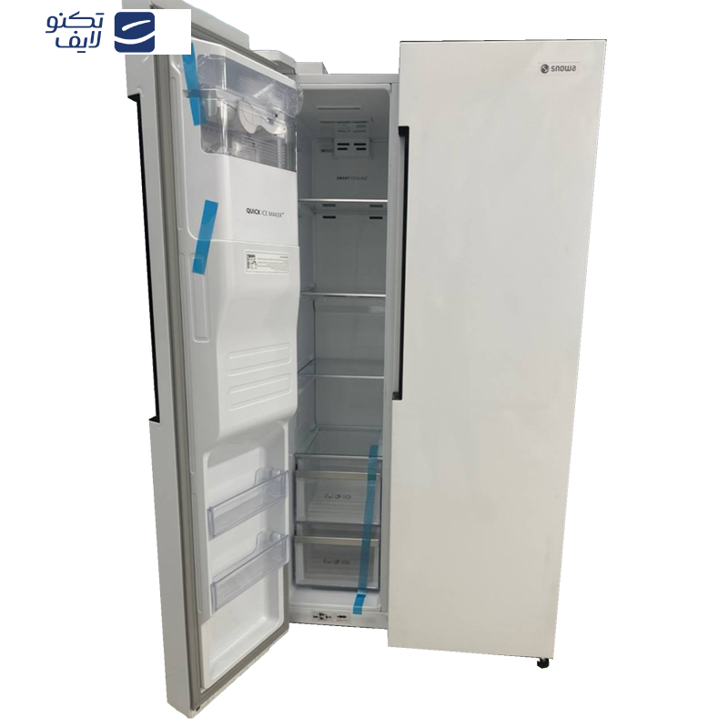 یخچال و فریزر ساید بای ساید 28 فوت اسنوا مدل S1Di-S100-W یخچال و فریزر ساید بای ساید 28 فوت اسنوا مدل S1Di-S100-W