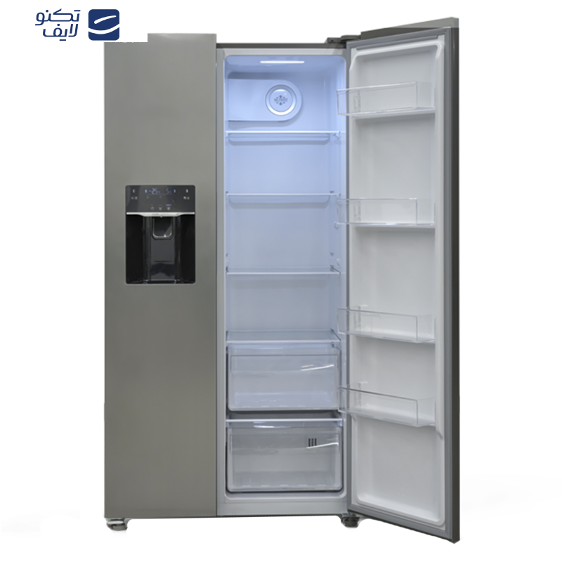 یخچال فریزر ساید بای ساید 28 فوت ایکس ویژن مدل HS600-WI/SI