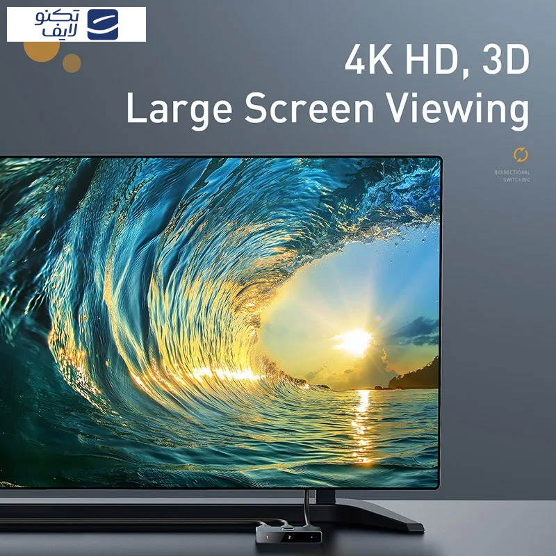 سوئیچ 1 به 2 HDMI بیسوس مدل HUBC0G  سوئیچ 1 به 2 HDMI بیسوس مدل HUBC0G