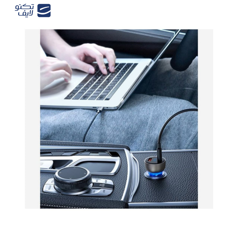 شارژر فندکی 65 وات باسئوس مدل Dual Quick Charger-65W شارژر فندکی 65 وات باسئوس مدل Dual Quick Charger-65W