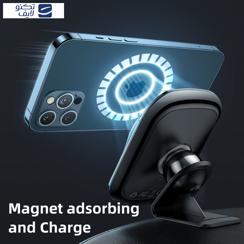 پایه نگهدارنده و شارژر بی سیم گوشی موبایل مک دودو مدل CH-7071 پایه نگهدارنده و شارژر بی سیم گوشی موبایل مک دودو مدل CH-7071