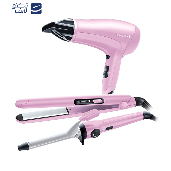 مجموعه سشوار و اتو و فر کننده مو رمینگتون مدل CI5219GPR مجموعه سشوار و اتو و فر کننده مو رمینگتون مدل CI5219GPR