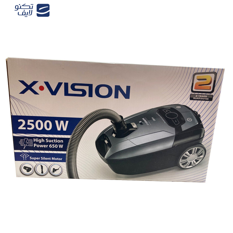 جاروبرقی 2500 وات ایکس ویژن مدل VC-5060 جاروبرقی 2500 وات ایکس ویژن مدل VC-5060