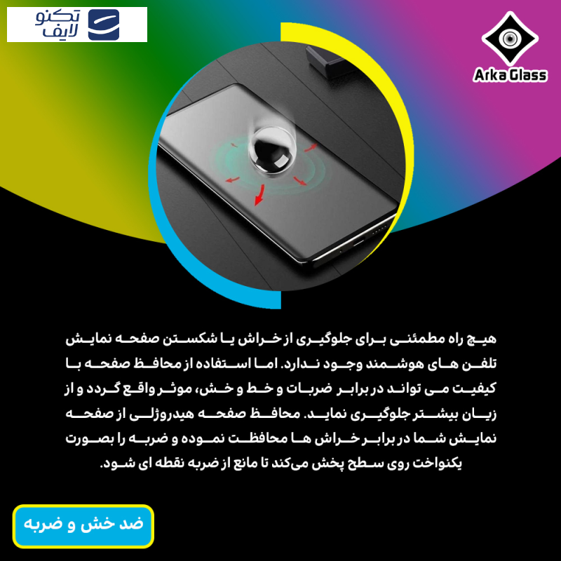 محافظ صفحه نمایش شفاف آرکا گلس مدل Tough مناسب برای گوشی موبایل سامسونگ Galaxy Z Fold6 محافظ صفحه نمایش شفاف آرکا گلس مدل Tough مناسب برای گوشی موبایل سامسونگ Galaxy Z Fold6