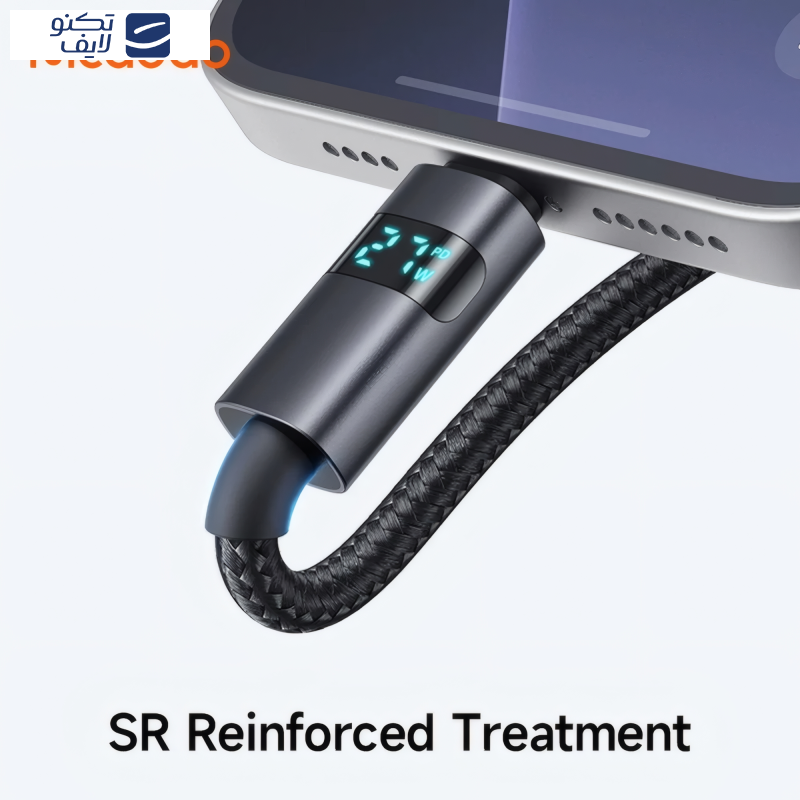 کابل تبدیل USB-C مک دودو مدل CA-561 طول 1.2 متر کابل تبدیل USB-C مک دودو مدل CA-561 طول 1.2 متر