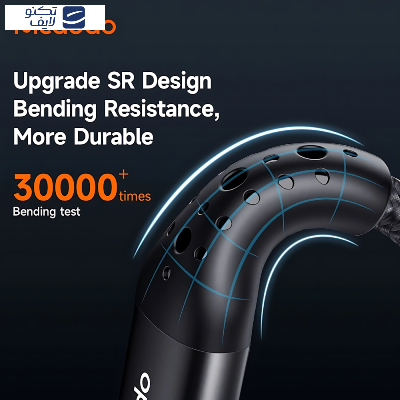 کابل تبدیل USB-C مک دودو مدل CA-3461 طول 1.8 متر کابل تبدیل USB-C مک دودو مدل CA-3461 طول 1.8 متر