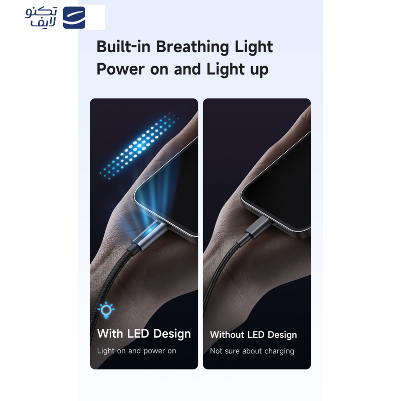 کابل تبدیل USB-C به لایتنینگ مک دودو مدل CA-5710 طول 1.2 متر کابل تبدیل USB-C به لایتنینگ مک دودو مدل CA-5710 طول 1.2 متر