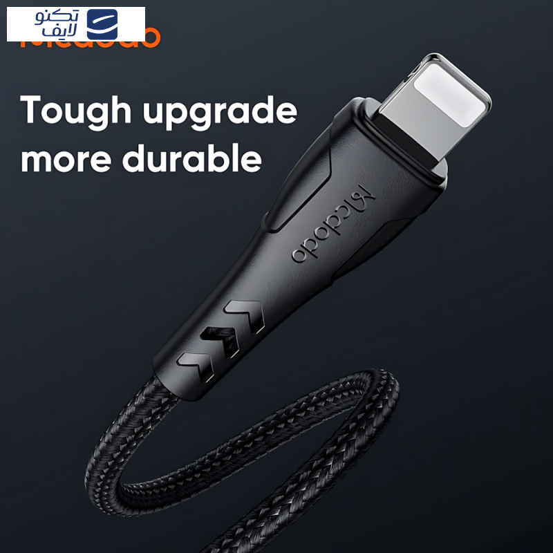 کابل تبدیل USB-C به لایتنینگ مک دودو مدل CA-457 طول 1.2 متر کابل تبدیل USB-C به لایتنینگ مک دودو مدل CA-457 طول 1.2 متر