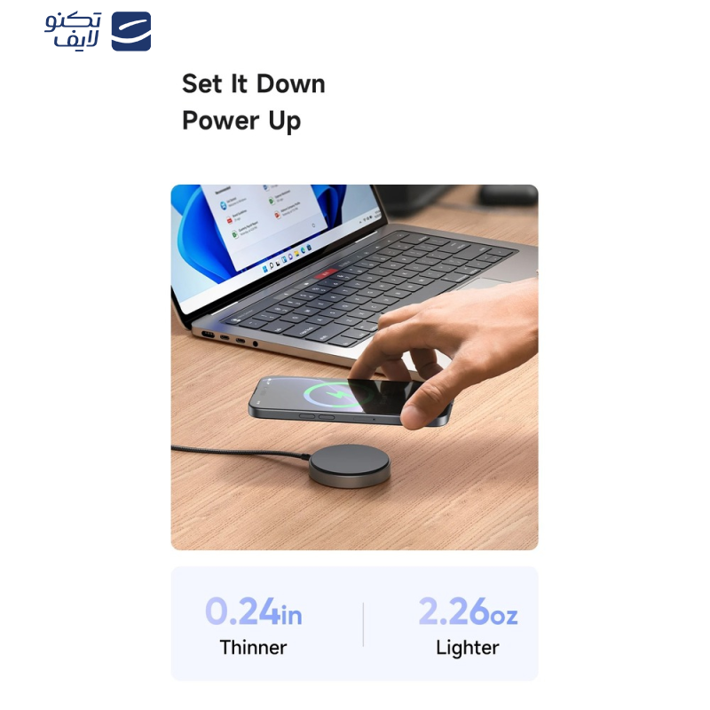 شارژر بی سیم مک دودو مدل CH-286 شارژر بی سیم مک دودو مدل CH-286