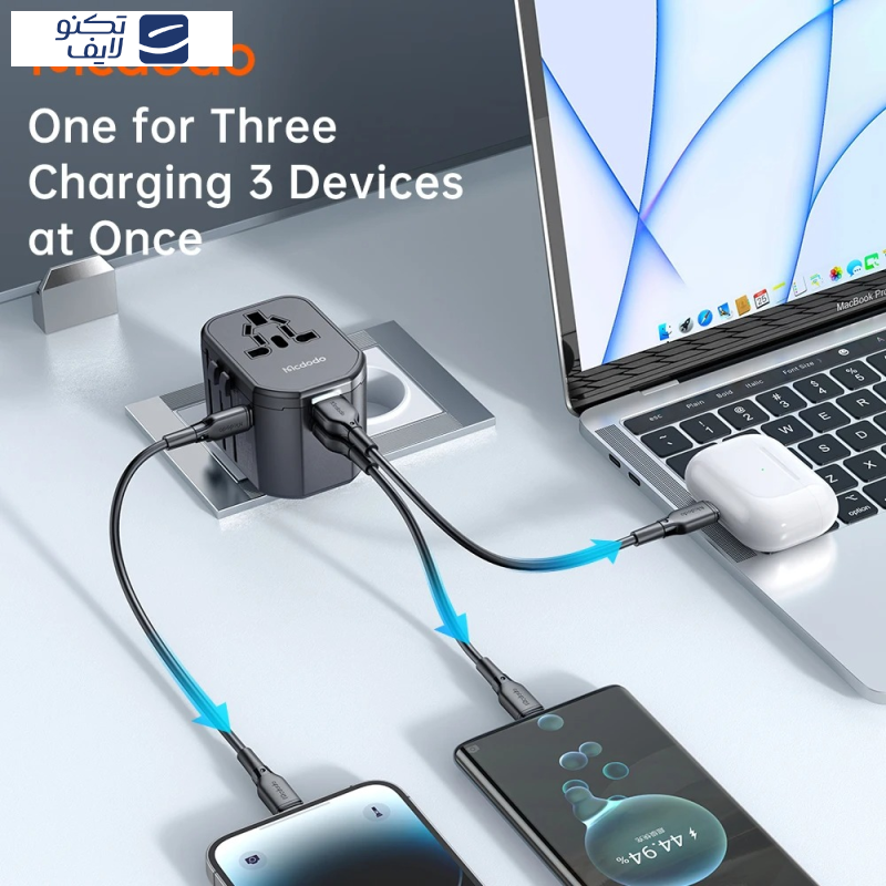 شارژر دیواری 20 وات مک دودو مدل CP-347 شارژر دیواری 20 وات مک دودو مدل CP-347