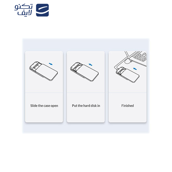 قاب هارد اکسترنال اوریکو مدل 25PW1-U3 قاب هارد اکسترنال اوریکو مدل 25PW1-U3