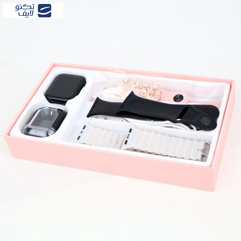 ساعت هوشمند ۴۱ میلی متری ویسمی مدل WS-X18 MINI به همراه هدفون ساعت هوشمند ۴۱ میلی متری ویسمی مدل WS-X18 MINI به همراه هدفون
