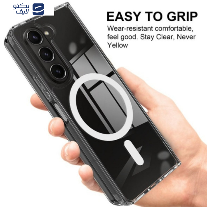 کاور زیفرند مدل Anti Shock Magsafe مناسب برای گوشی موبایل سامسونگ Galaxy Z Fold 6 کاور زیفرند مدل Anti Shock Magsafe مناسب برای گوشی موبایل سامسونگ Galaxy Z Fold 6