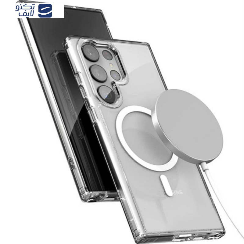 کاور زیفرند مدل Anti Shock Magsafe مناسب برای گوشی موبایل سامسونگ Galaxy S24 Ultra کاور زیفرند مدل Anti Shock Magsafe مناسب برای گوشی موبایل سامسونگ Galaxy S24 Ultra