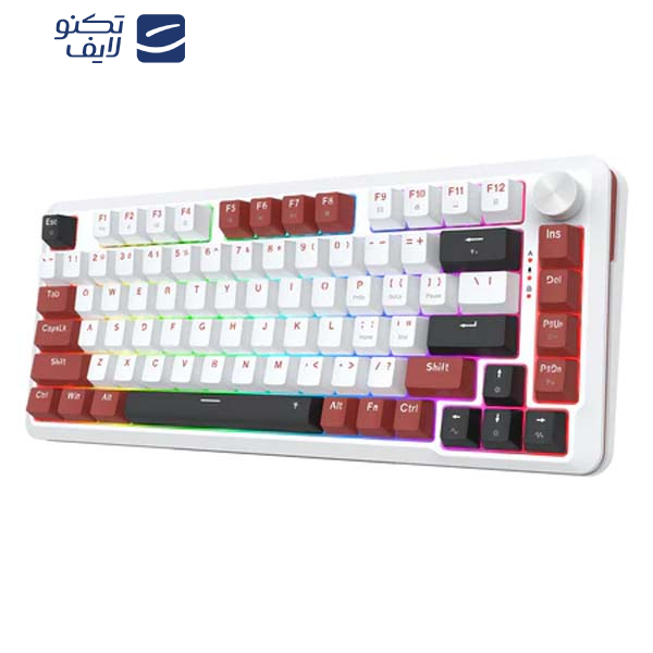 کیبورد گیمینگ باسیم ردراگون مدل STORMHUNTER K721WRB-RGB کیبورد گیمینگ باسیم ردراگون مدل STORMHUNTER K721WRB-RGB