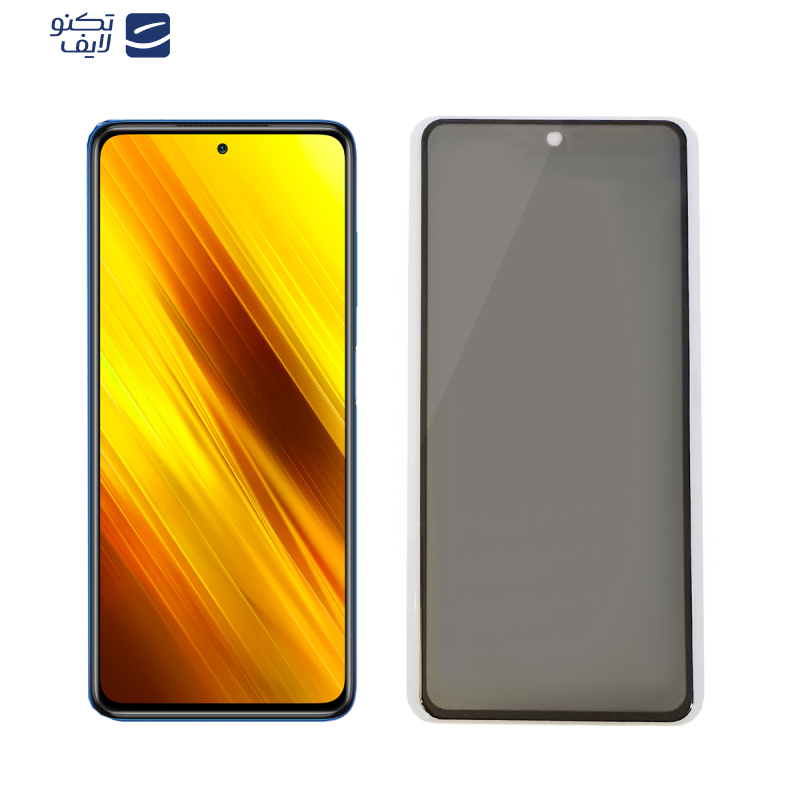 محافظ صفحه نمایش حریم شخصی مدل PR01mo مناسب برای گوشی موبایل شیائومی Poco X3 محافظ صفحه نمایش حریم شخصی مدل PR01mo مناسب برای گوشی موبایل شیائومی Poco X3