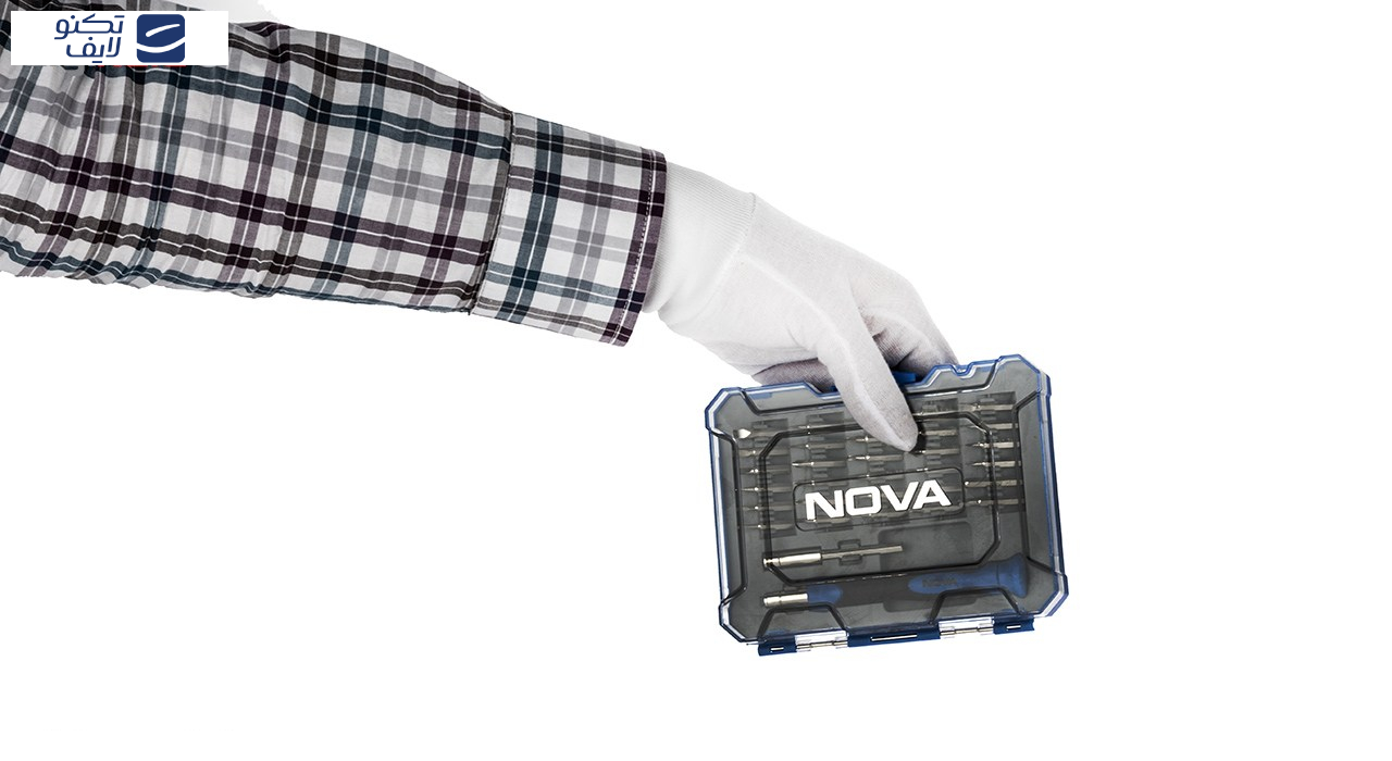 مجموعه 32 عددی سری پیچ گوشتی نووا مدل NTS 1328