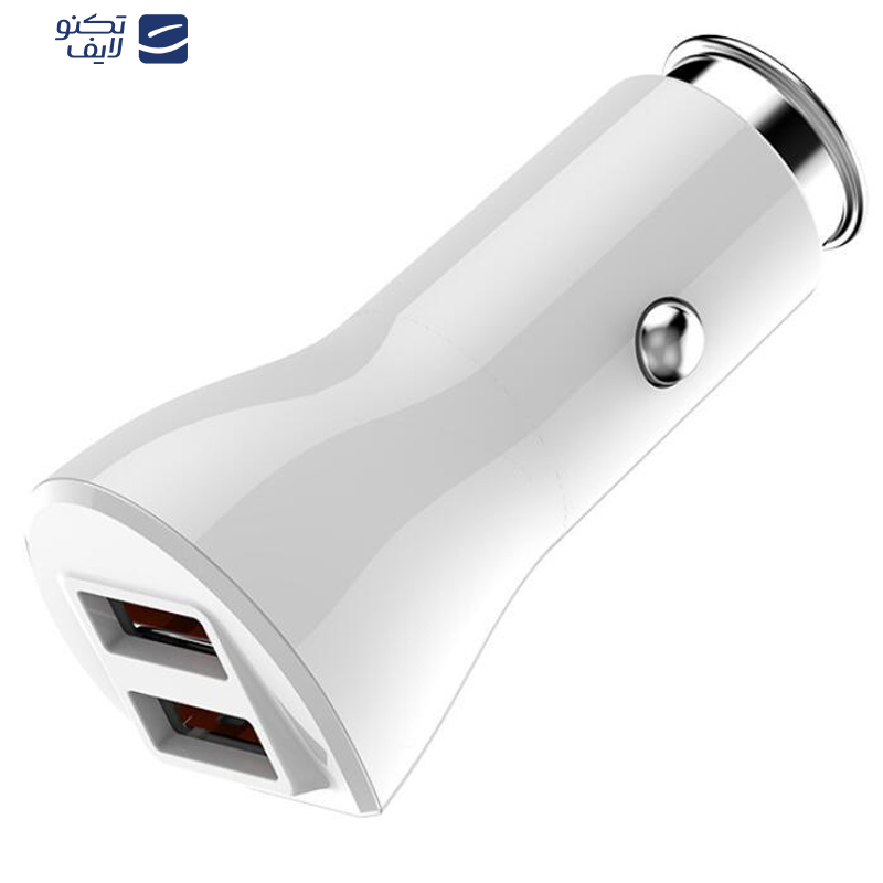 شارژر فندکی الدینیو مدل C511Q به همراه کابل تبدیل microUSB شارژر فندکی الدینیو مدل C511Q به همراه کابل تبدیل microUSB