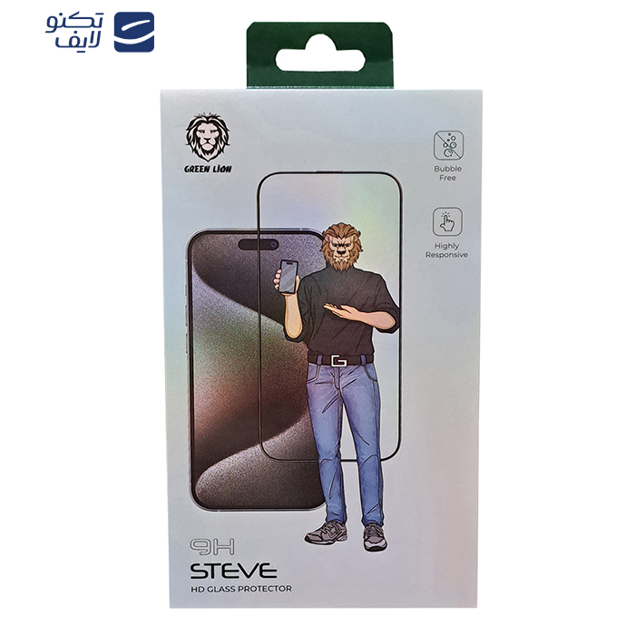 محافظ صفحه نمایش گرین لاین مدل 9H STEVE مناسب برای گوشی موبایل اپل IPhone 14 pro max محافظ صفحه نمایش گرین لاین مدل 9H STEVE مناسب برای گوشی موبایل اپل IPhone 14 pro max